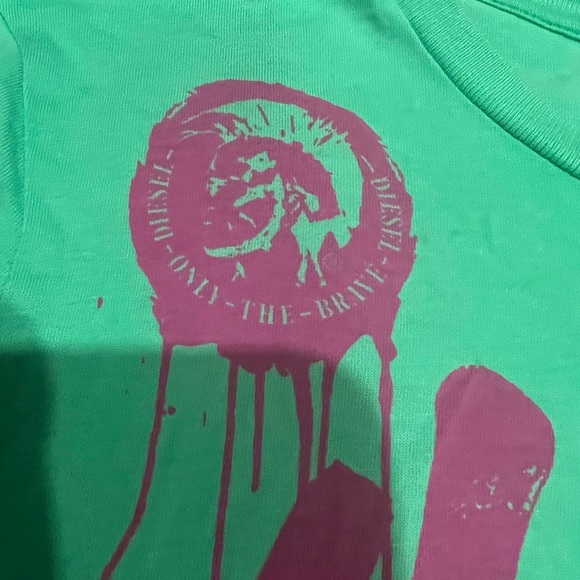 Diesel “what’s up dude” graphic tee - Picture 5 of 9